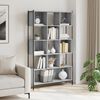 vidaXL Libreria Grigio Sonoma 102x28x172 cm in Legno Multistrato