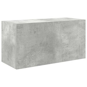 vidaXL Armadietto da Bagno Grigio Cemento 60x25x30 cm in Truciolato