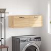 vidaXL Mobile a Parete Rovere Sonoma 100x36,5x35 cm Legno Multistrato