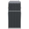 vidaXL Portaceppi Antracite 180x45x100 cm in Acciaio Zincato