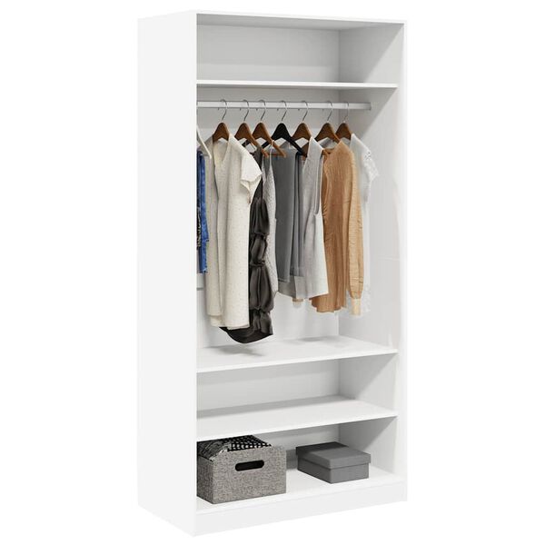 vidaXL Armadio Rovere Marrone 90x50x200 cm in Legno Multistrato