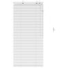 vidaXL Tenda Veneziana Bianco 65 x 130 cm 35 mm