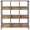 vidaXL Libreria Rovere artigianale 102 x 32 x 104,5 cm