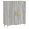 vidaXL Credenza Grigio Sonoma 69,5x34x90 cm in Legno Multistrato