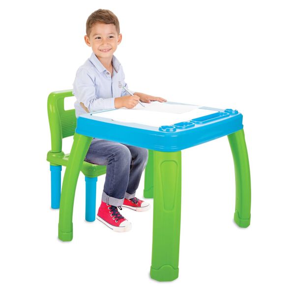 JAMARA Dinette per Bambini 2 pz Lets Study Blu