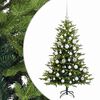 vidaXL Albero di Natale Artificiale con Palline 120 cm 150 LED