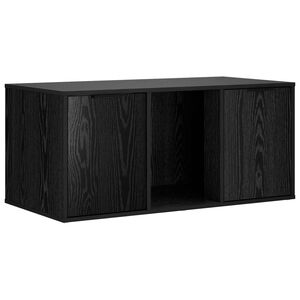 vidaXL Mobile per gatti Rovere Nero 100 x 49 x 45 cm