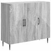 vidaXL Credenza Grigio Sonoma 89 x 34,5 x 80 cm Legno ingegnerizzato