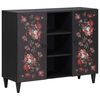 vidaXL Armadi di Stoccaggio con porta Multicolore 90 x 33,5 x 75 cm