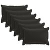 vidaXL Federa 6 pz HOUTEN Nero 50 x 70 cm Poliestere