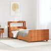 vidaXL Letto senza Materasso Marrone Cera 90x190 cm in Legno di Pino