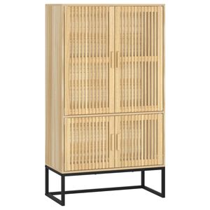 vidaXL Credenza 70x35x125 cm in Legno Multistrato