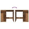 vidaXL Scrivania Legno Antico 86x49x76 cm in Legno Multistrato