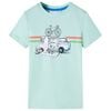 Maglietta da Bambina Menta Chiaro 92