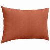 vidaXL Cuscini da Divano 2 pcs Rosso Arancio 60 x 40 cm