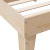 vidaXL Letto Libreria senza Materasso 180x200 cm in Legno di Pino
