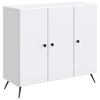 vidaXL Credenza Bianco 89 x 34,5 x 80 cm Legno ingegnerizzato