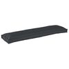 vidaXL Set di Cuscini per Pallet 2 pcs Nero 150 x 40 x 8 cm Tessuto