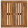 vidaXL Piano del tavolo 48,5 x 49 x 2 cm Rettangolare Naturale