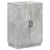 vidaXL Mobile per scarpe HOORN 59,5 x 39,5 x 87 cm Grigio Cemento