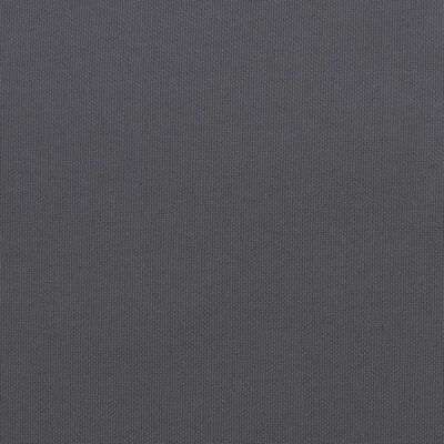 vidaXL Cuscino per Lettino Antracite 200x60x3 cm in Tessuto Oxford