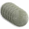 vidaXL Federa 6 pz HEERLEN Verde Diam. 60 cm Tessuto Chenille