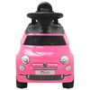 vidaXL Auto per Bambini Fiat 500 Rosa