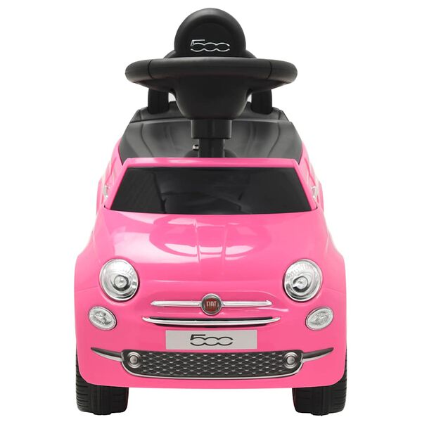 vidaXL Auto per Bambini Fiat 500 Rosa