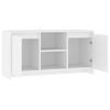 vidaXL Mobile Porta TV Bianco 102x37,5x52,5 cm in Truciolato