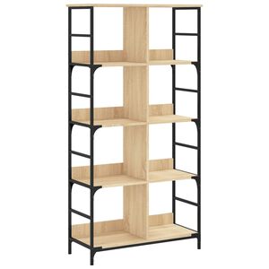 vidaXL Libreria Rovere Sonoma 78,5x33x153 cm in Legno Multistrato