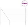 vidaXL Palo della recinzione Argento 100 x 1,5 m (rete da 36 mm)