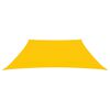vidaXL Parasole a Vela in Tela Oxford a Trapezio 2/4x3 m Giallo