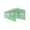 vidaXL Serra con struttura pop-up Verde 290 x 870 x 315 cm Ferro