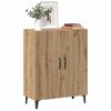 vidaXL Credenza Rovere Artigianale 70x34x90 cm in Legno Multistrato