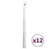 vidaXL Candele Elettriche da Cena Senza Fiamma LED 12 pz Colorate