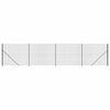 vidaXL Recinzione Metallica con Flangia Antracite 2,2x10 m