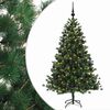 vidaXL Albero di Natale artificiale con palline 210 cm 300 LED