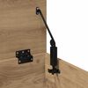 vidaXL Scatola di Stoccaggio Rovere artigianale 102 x 35 x 35 cm