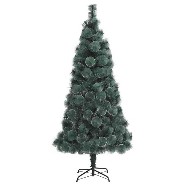 vidaXL Albero di Natale artificiale preilluminato con set di palline