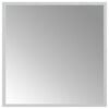vidaXL Specchio da bagno LED Trasparente 50 x 50 cm vetro temperato
