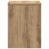 vidaXL Comodino Rovere Artigianale 40x30x40 cm in Legno Multistrato