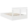 vidaXL Struttura del letto Bianco 150 x 200 cm Legno multistrato