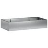 vidaXL Muro di contenimento 6 pz 200 x 100 x 50 cm Acciaio zincato