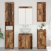 vidaXL Armadio da bagno a muro TULUM Legno vecchio 37 x 24,5 x 86 cm