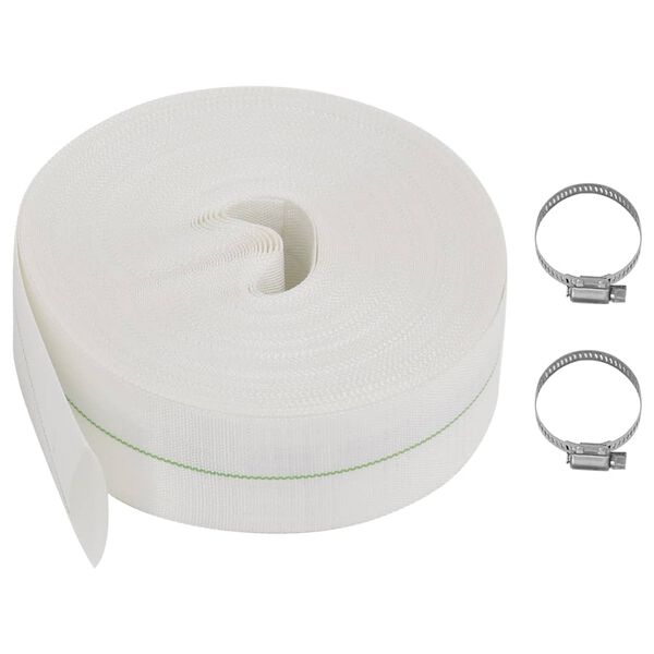 vidaXL Tubo Flessibile Piatto 50 m 2" in PE