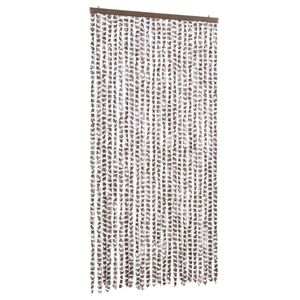 vidaXL Zanzariera Grigio Talpa e Bianco 100x220 cm Ciniglia
