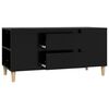 vidaXL Mobile Porta TV Nero 102x44,5x50 cm in Legno Multistrato