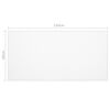 vidaXL Protezione Tavolo Trasparente 120x60 cm 1,6 mm PVC