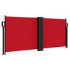 vidaXL Tenda da Sole Laterale Retrattile Rossa 100x1000 cm