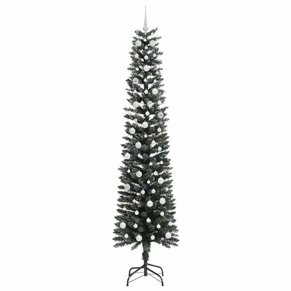vidaXL Albero di Natale artificiale con 300 LED Verde 240 cm